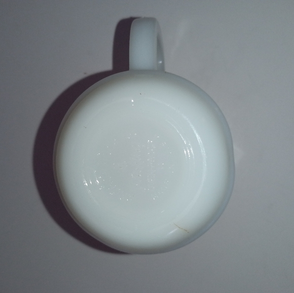 1958 Anchor Hocking VTG PEANUTS SNOOPY Milk Glass  Drinking Mug Cup -Super Rare! - Picture 10 of 15